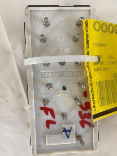 1997 FORD EXPLORER Front Master Power Door Window Control Switch F57B-14540-AA J - Picture 2 of 16