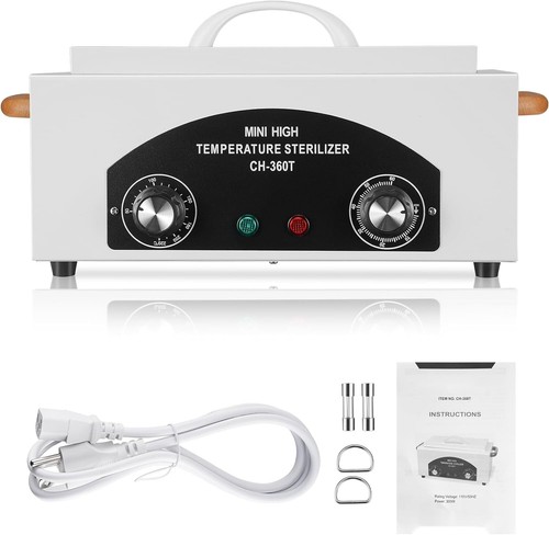 High Temperature Nail Tool Sterilizer 1.5L with Time Setting - Beauty Salon E... - Picture 3 of 11