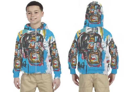 Kids Hoodie New York Graffiti Design Hoodie Unisex For Children - Picture 3 of 4