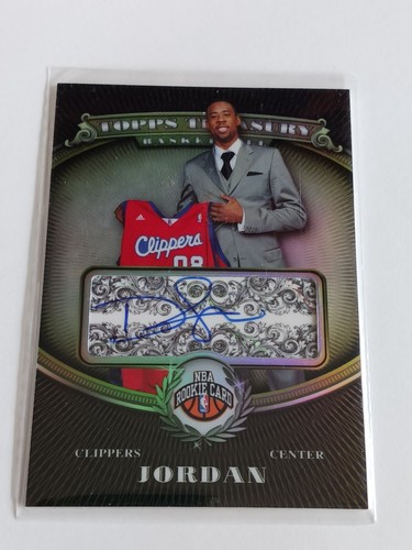 2008-09 Topps Treasury DeAndre Jordan Rookie Refractor Autograph #139 RC Auto - Picture 1 of 2