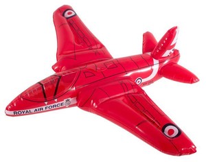 red arrow toy plane