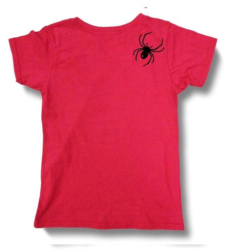 NUEVA CON ETIQUETAS CAMISETA PERSONALIZADA DE ALGODÓN LAVADO ALGODÓN JOVEN NIÑA NIÑO HALLOWEEN ARAÑA TELARAÑA - Imagen 8 de 15
