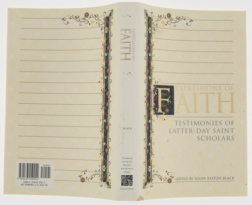 1st Edition Expressions of Faith, Susan Easton Black 1996 Deseret Book HB DJ - Picture 5 of 12