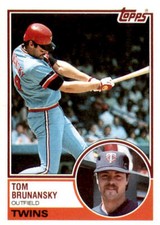 1983 Topps #232 Tom Brunansky