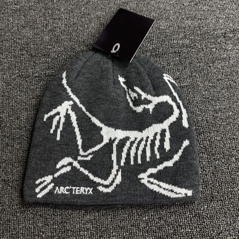 New Arcteryx Bird Head Black Toque Beanie Orca Black Merino