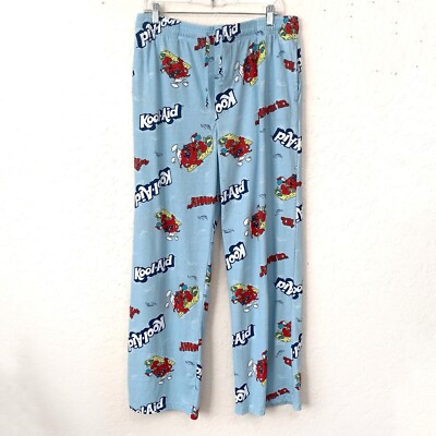 Kool-Aid Pajama Pants Unisex Xl Pull On With Drawcord