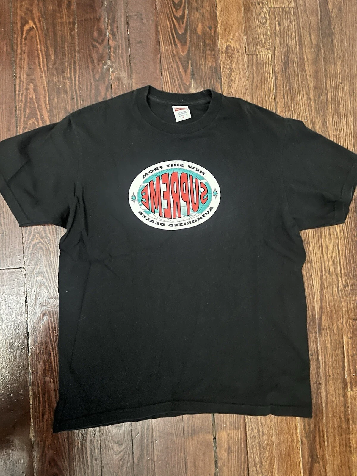 T shirt noir moyen SUPREME FW19 neuf merde