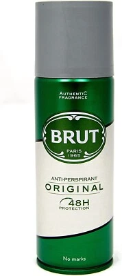 FABERGE Brut Deodorant Anti-Perspirant Mans Original 200ml
