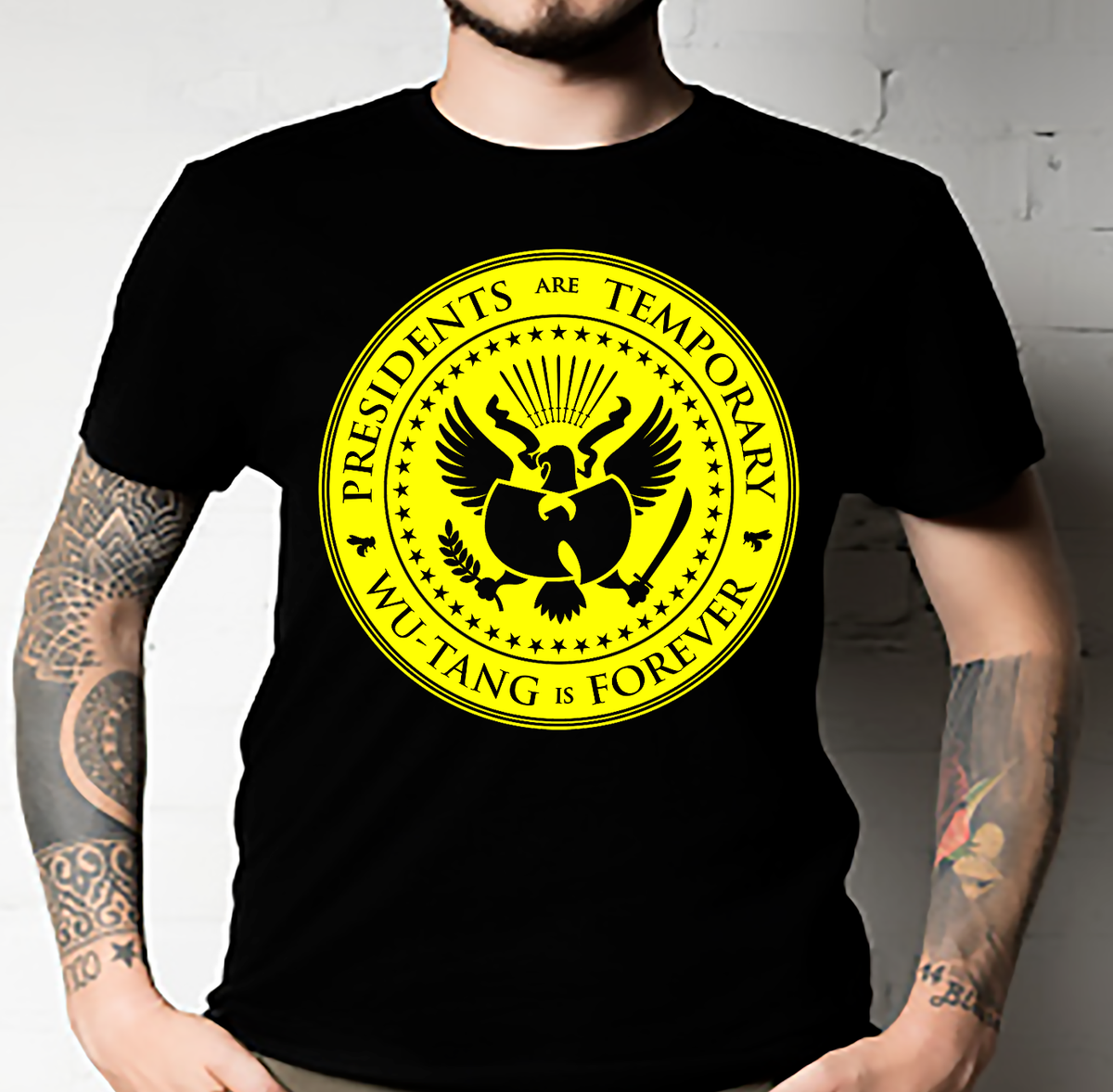 Presidents are temporary Wu Tang is Forever Hunt,Wu Tang T-Shirt 