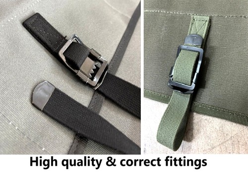 Canvas Soft Top for Jeep Willys CJ2A,CJ3A,CJ3B,CJ5, Fits on Civil Bow Frame - Picture 3 of 13