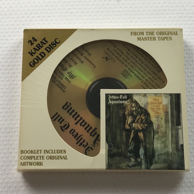 Jethro Tull – Aqualung - DCC GZS-1105 24kt Gold CD - New Sealed