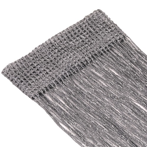 Cortina de cuerda colgante paneles con cuentas puerta mosquitera divisor de habitación cortinas de red - Imagen 84 de 85