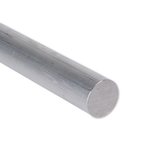 1-1/2" Diameter 6061 Aluminum Round Rod 12 Inch Length T6511 Extruded 1.5" Dia - Picture 1 of 3