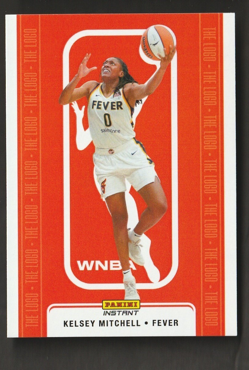 2024 Panini Instant The Logo WNBA #TL-13 Kelsey Mitchell   -   Print Run : 2832