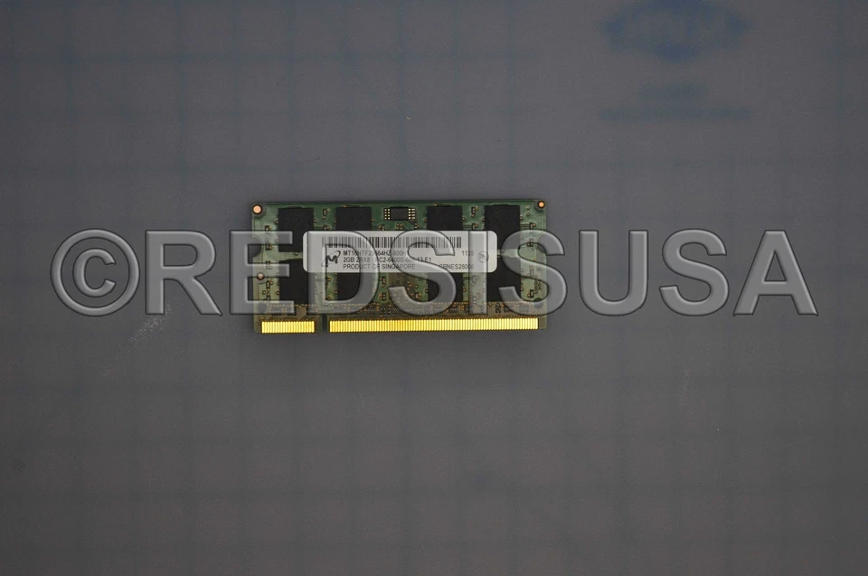 IBM Memory Module, 2 Gb, Ddr2, 667 Mhz, Unbuffered So-Dimm 44V0756 - Image 2 of 2