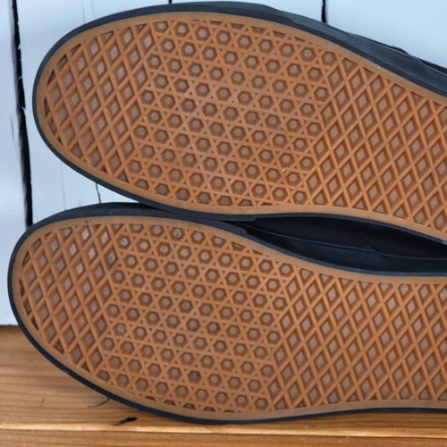 Vans Shoes Mens Size 13 Off The Wall Sneakers Black Canvas Low Top 721356 - Picture 19 of 24