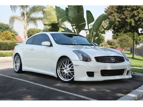 Infinity G35 03-07 K Z style Urethane Front Bumper Body Kit Free Mesh Grills - Picture 7 of 7