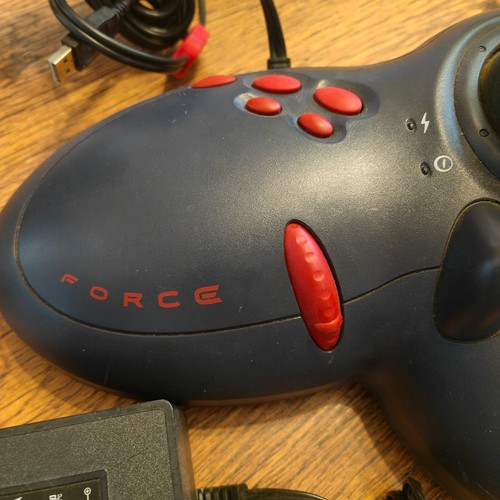 Logitech Wingmam Force Force Feedback Joystick USB Gameport Powered Vintage - Picture 6 of 11