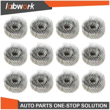 Labwork 3600Pcs 15Deg 1-1/2" x 0.092 Siding Nails Collated Wire Coil Round Head