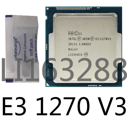 Intel Xeon E3-1270 E3-1270 V2 E3-1270 V3 E3-1271 V3 CPU Processor - Picture 4 of 5