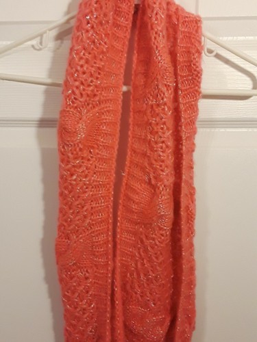 The Children's Place Neck Scarf Pink And Silver - Picture 3 of 7