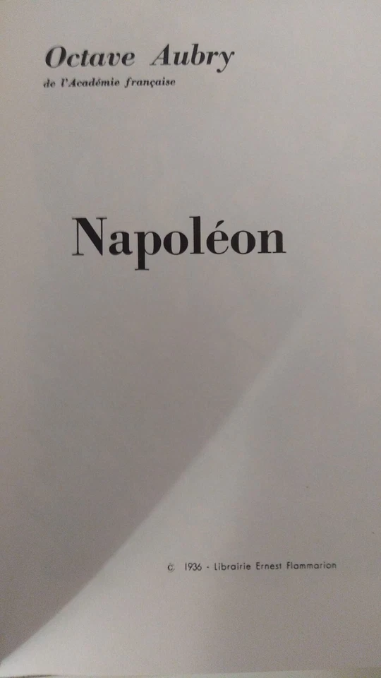 Napoléon Octave AUBRY Flammarion 1936 - Photo 3/3