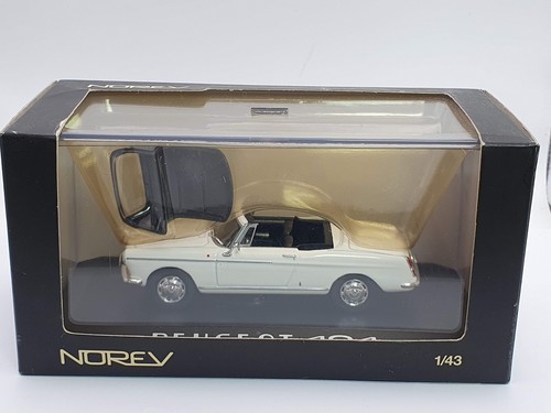 Peugeot 404 Cabrio Norev 1/43 Bianco - Foto 1 di 2