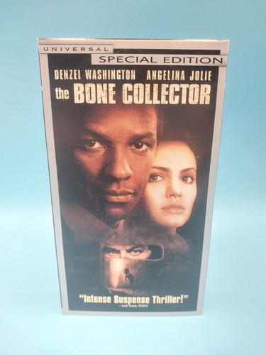 The Bone Collector (VHS, Special Edition) Denzel Washington, Angelina Jolie - Picture 2 of 5