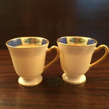 Antique pair lenox food cup 1900—1920