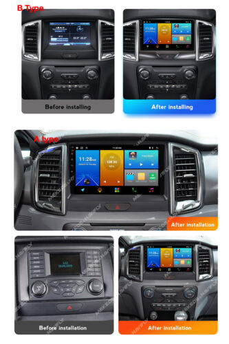 9"Android 13 Autoradio Carplay GPS SAT Navi DAB DVR BT For Ford Ranger 2015-2020 - Bild 2 von 12