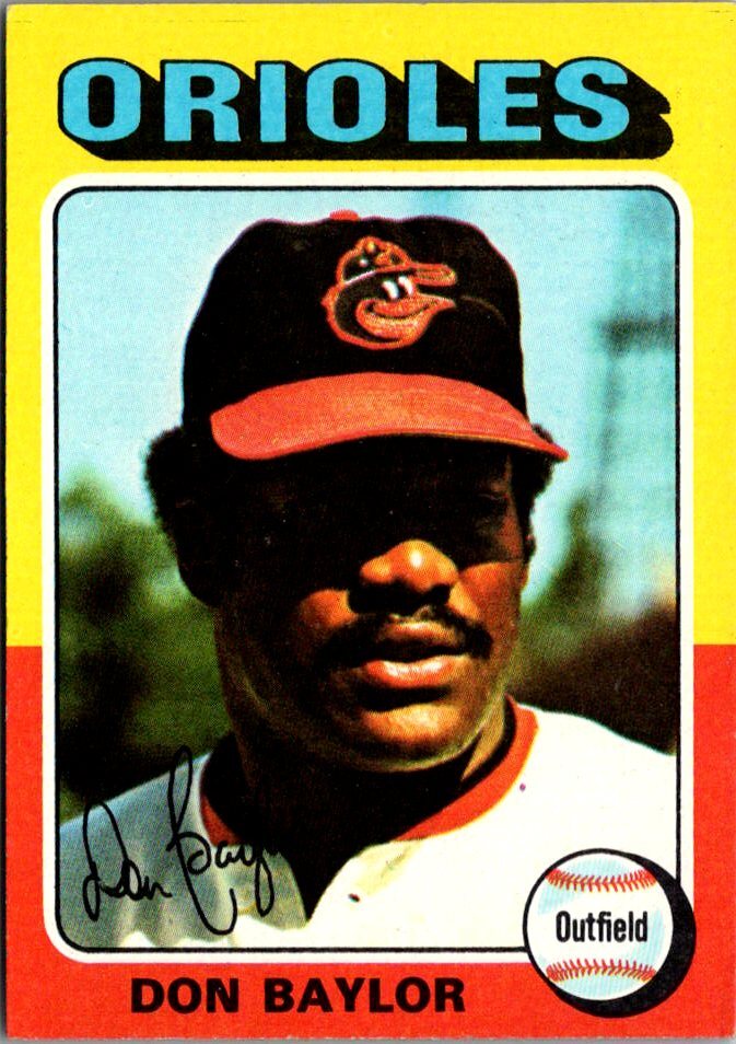 Don Baylor - 1975 Topps Mini Baseball #382 - Baltimore Orioles