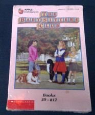 The Baby-Sitters Club by Ann M. Martin Books 9-12 Box Set Sealed Like New PB