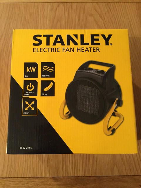 240v PTC Electric Fan Heater Stanley ST 22 240 E | PTC Electric Fan