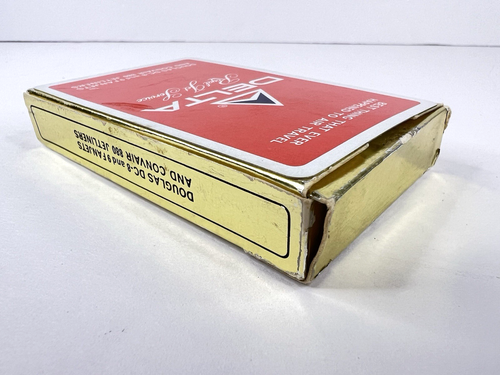 Delta Royal Jet Service Deck of Playing Cards Douglas DC-8&9 Fanjets Convair 880 - Picture 10 of 12