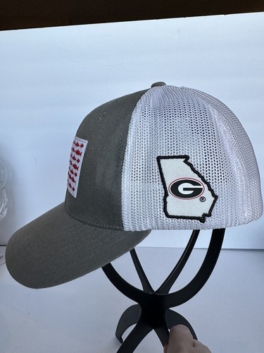 Columbia PFG Fish Flag Flexfit Ball Cap S/M Mesh Back EUC - Picture 4 of 11