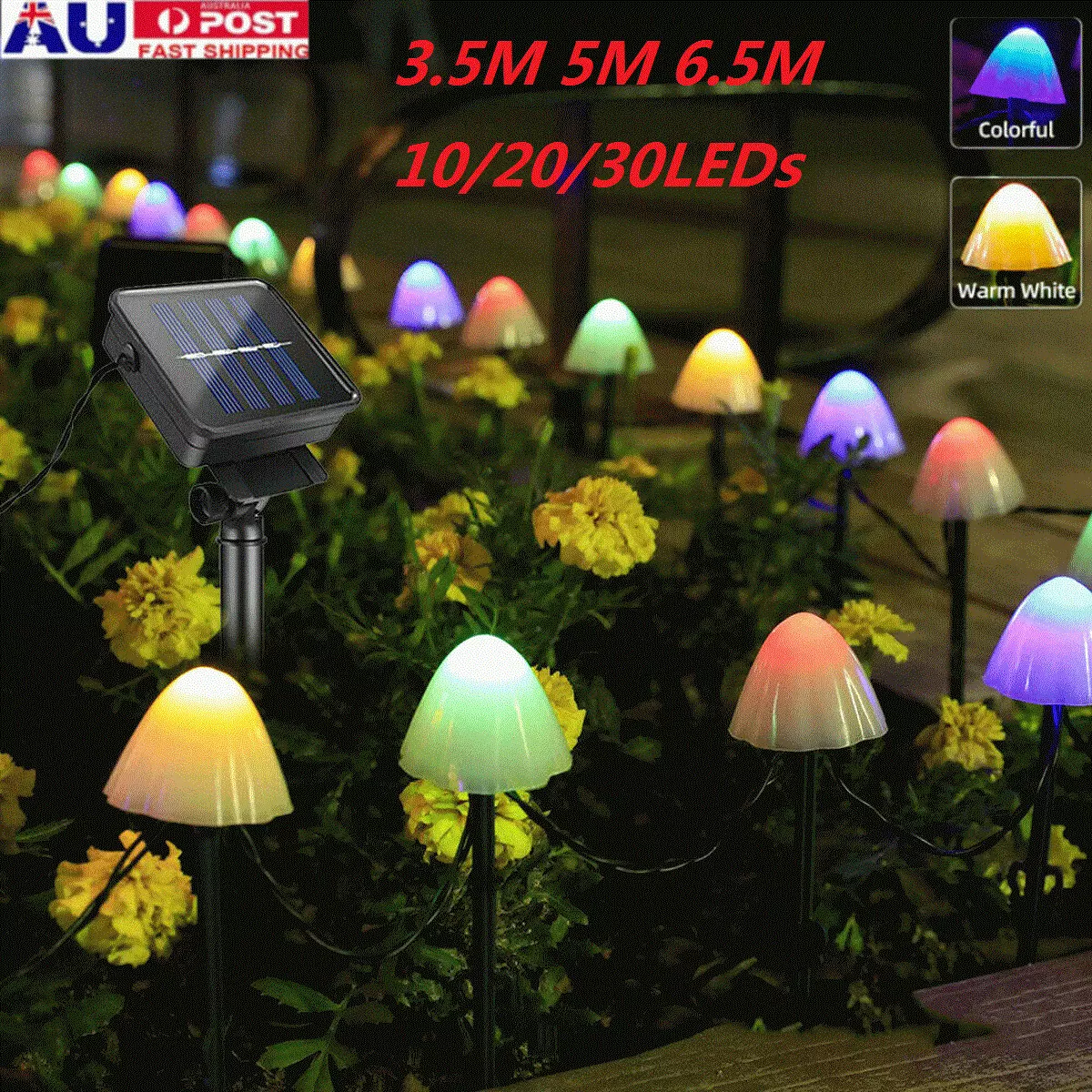 Solar fairy in mushroom stake deals