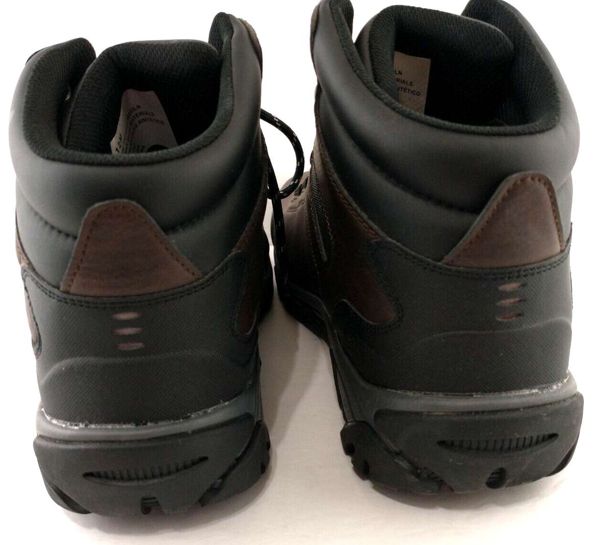 NWT Khombu Mens Size 12 Brown Hiking Boots Amazon.com | Khombu Mens Lincoln Faux Leather Work & Safety  main image 4