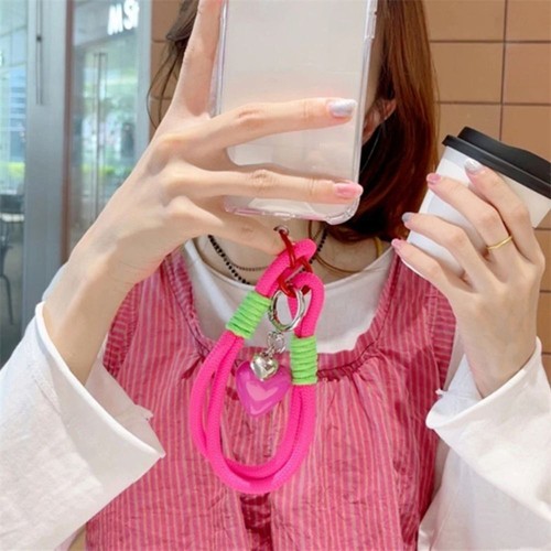 Luxury Phone Clip Lanyard Charm Phone Wrist Strap Bag Accessories