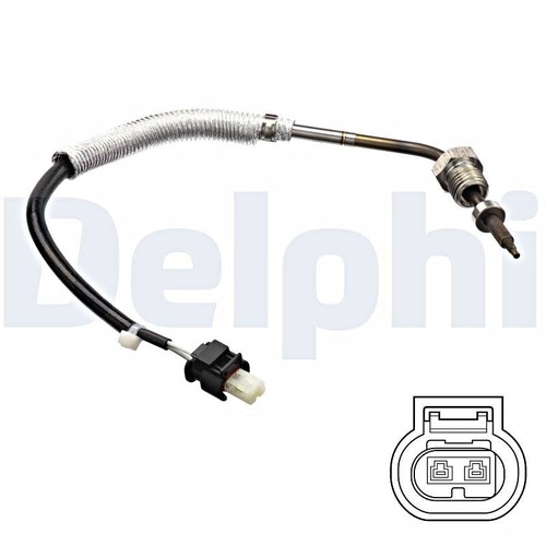 Exhaust Gas Temperature Sensor DELPHI Fits MERCEDES 907 06-16 0009051405 - Picture 1 of 1