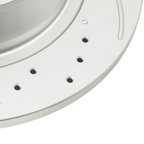2pcs Drilled Brake Rotors For Lincoln MKZ 2013-16; Ford Fusion 13-20 54194 Rear - Bild 17 von 19