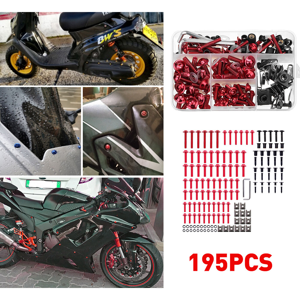 Complete Fairing Bolts Kit Stainless Steel Screw For Suzuki GSXR600/750 GSXR1000 image