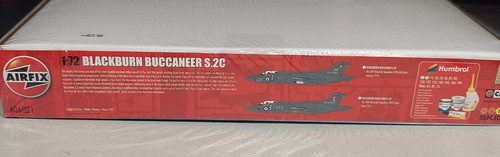 Airfix Blackburn Buccaneer S Mk 2 RB aereo - Kit modello di aereo in plastica nuovo con scatola - Foto 2 di 5