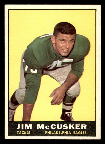 1961 Topps Football #100 Jim McCusker NM *d2