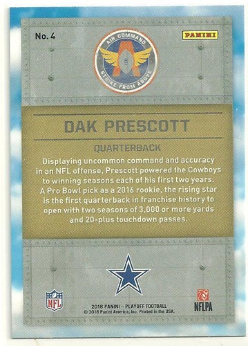 2018 Panini Playoff Inserts & Parallel Football Cards - U PICK - Picture 51 of 65