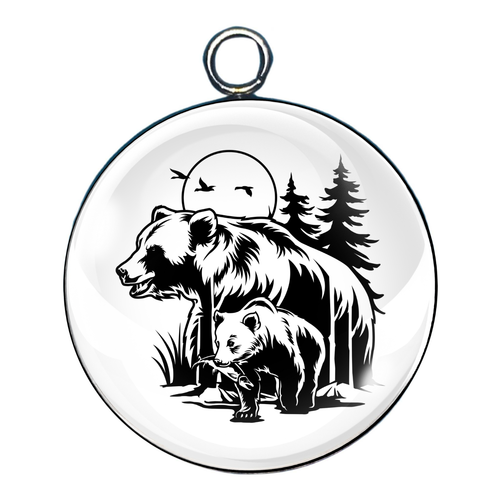 Bear Silhouette Charms - Picture 8 of 31