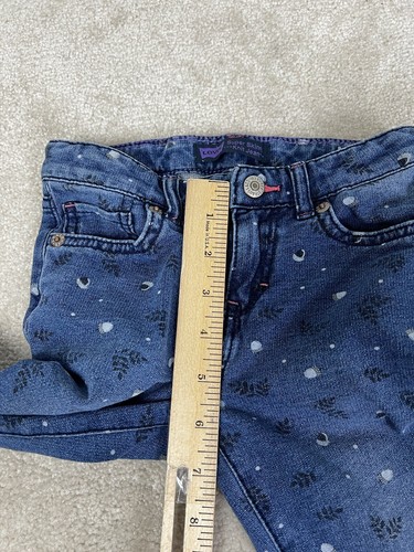 Levi’s Jeans Girls 6 Blue Denim Super Skinny Kids Youth Dark Wash Stretch Youth - Picture 9 of 15