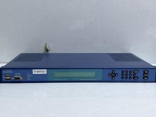 SERVIDOR DE TIEMPO DE RED SYMMETRICOM 1520R-{S200} SYNCSERVER S200 - Imagen 2 de 14