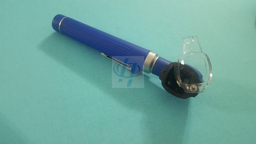 New Fiber Optic Otoscope Ophthalmoscope Examination LED Diagnostic ENT SET Blue - Picture 3 of 11