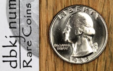 1965 (P) SMS Washington Quarter 25¢ - Special Mint Set - Proof Like