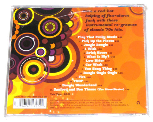 FEEL THE FUNK CD -REFLECTIONS - 2008, SOMERSET ENTERTAINMENT - F. SEALED - Picture 2 of 2